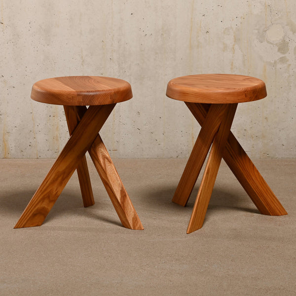 Pierre Chapo Stool S31A Solid Elm