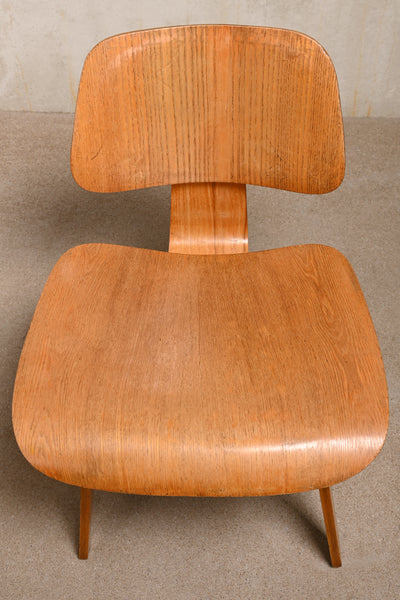 Charles & Ray Eames DCW vintage set Ash plywood, Herman Miller