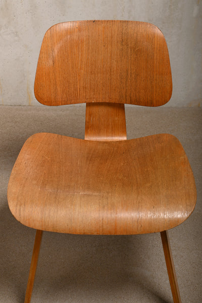 Charles & Ray Eames DCW vintage set Ash plywood, Herman Miller