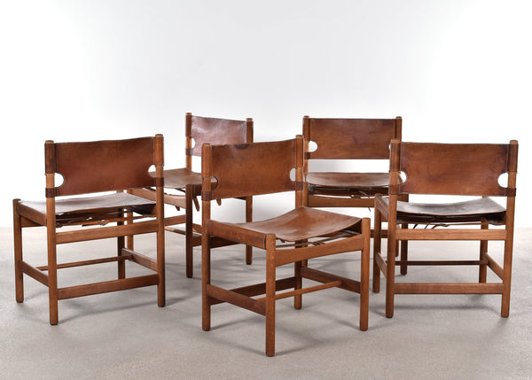 Børge Mogensen 'Hunting' Chairs model 3251 for Fredericia Furniture