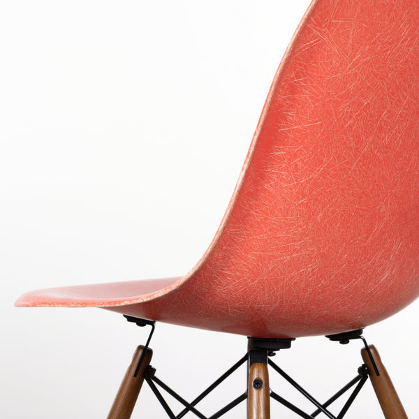 Charles and Ray Eames DSW Salmon side chair